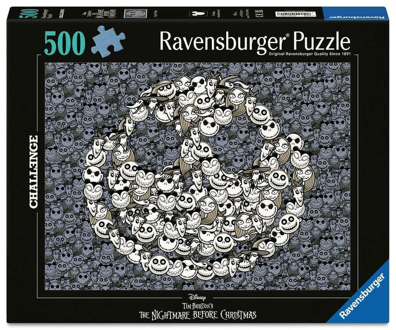 Ravensburger The Nightmare Before Christmas 500 piece Jigsaw Puzzle for Adults and Kids Age 10 and Up