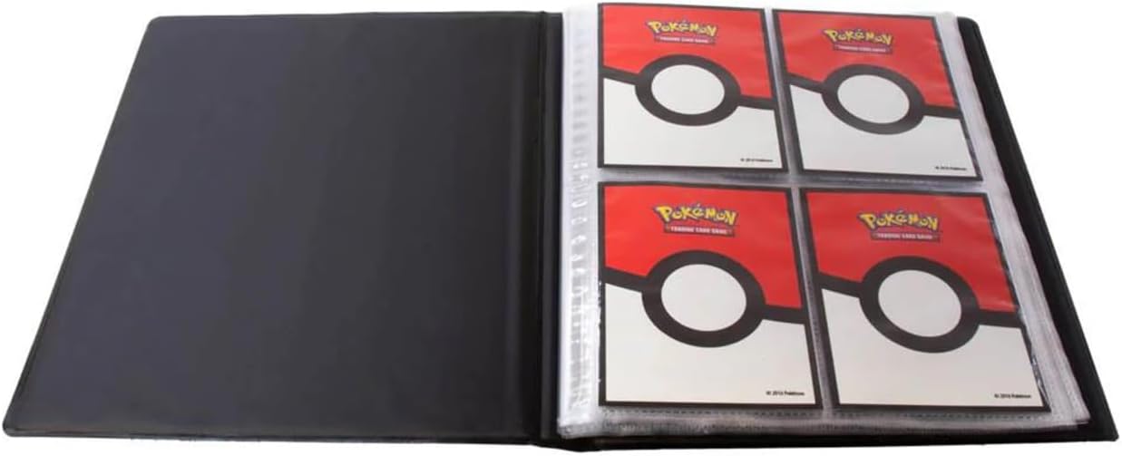 Ultra PRO - Charmander 4-Pocket Portfolio for Pokémon | Pokémon card binder, trading card organizer, TCG storage portfolio, collectible card holder, card sleeve, collector gift