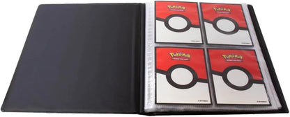 Ultra PRO - Charmander 4-Pocket Portfolio for Pokémon | Pokémon card binder, trading card organizer, TCG storage portfolio, collectible card holder, card sleeve, collector gift