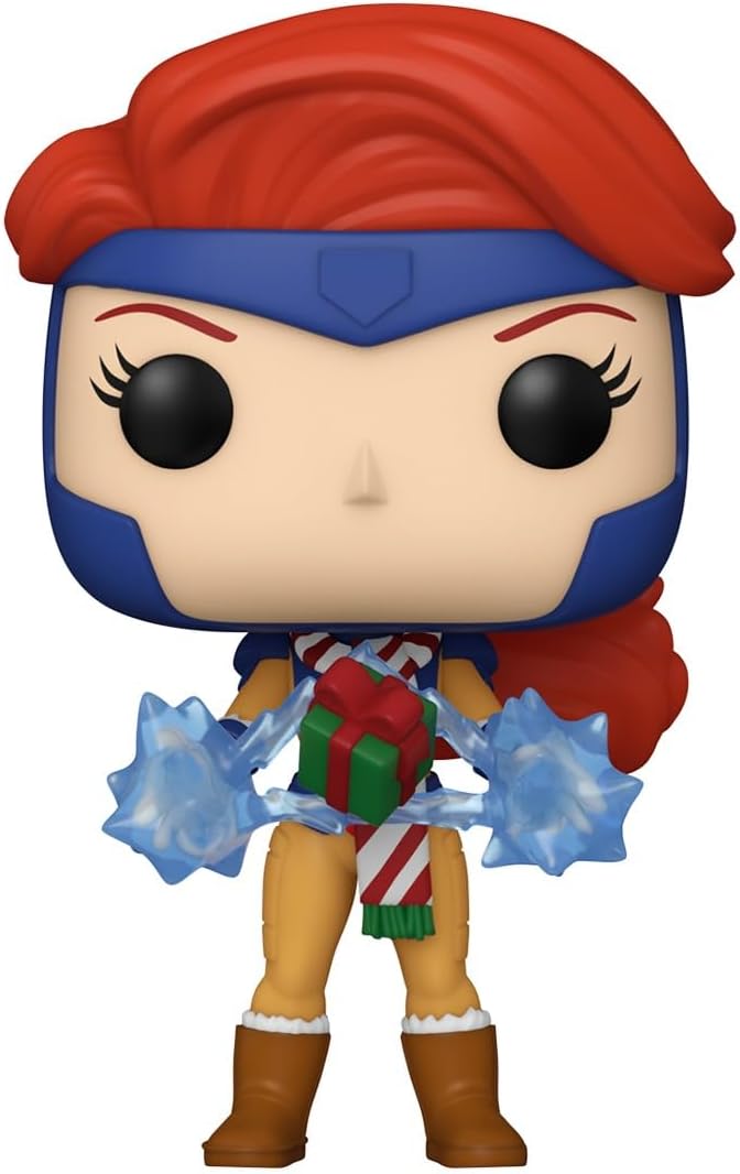 Funko Pop! Marvel: Holiday - Jean Grey - X-Men - Collectable Vinyl Figure - Gift Idea - Official Merchandise - Toys for Kids & Adults - Comic Books Fans - Model Figure for Collectors and Display