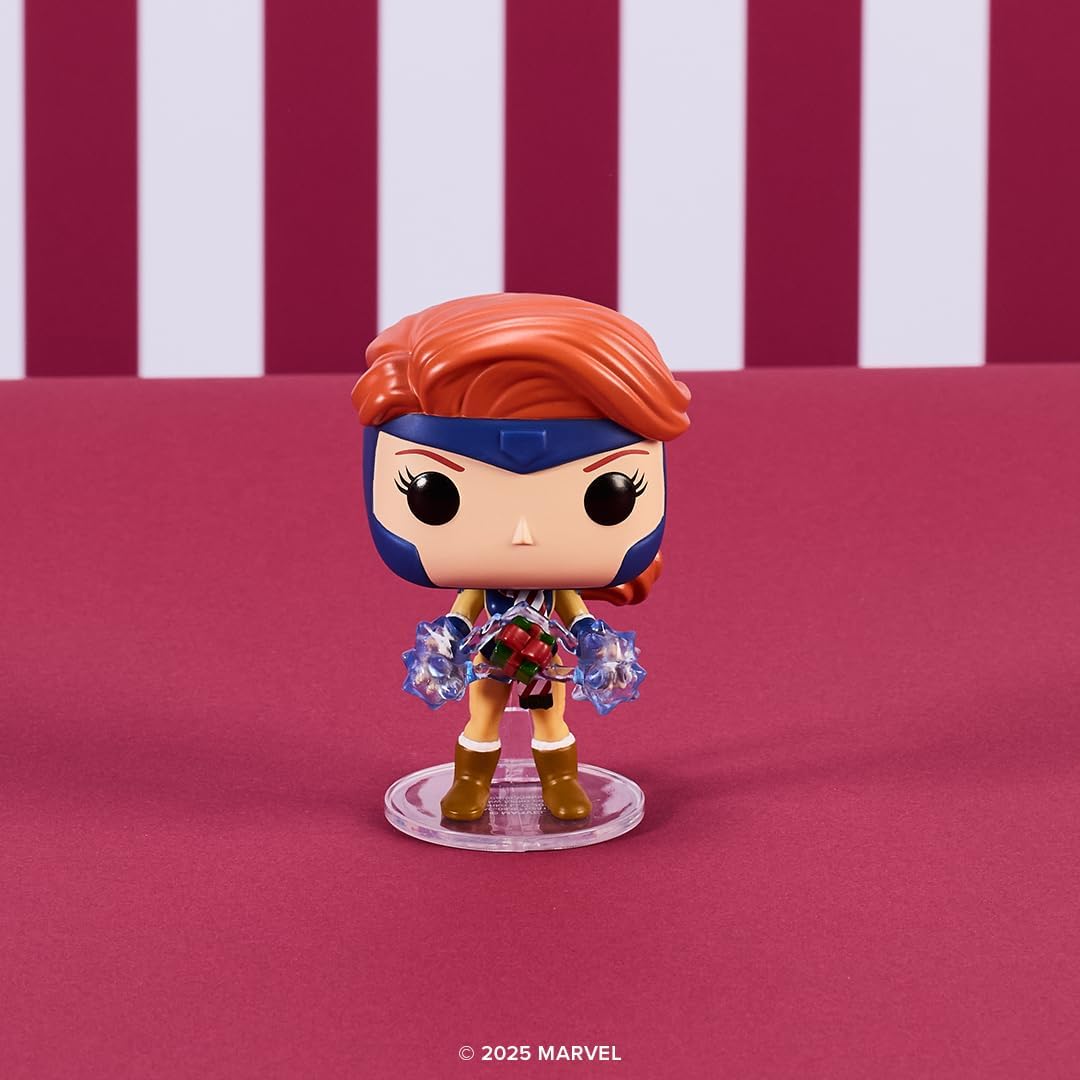 Funko Pop! Marvel: Holiday - Jean Grey - X-Men - Collectable Vinyl Figure - Gift Idea - Official Merchandise - Toys for Kids & Adults - Comic Books Fans - Model Figure for Collectors and Display
