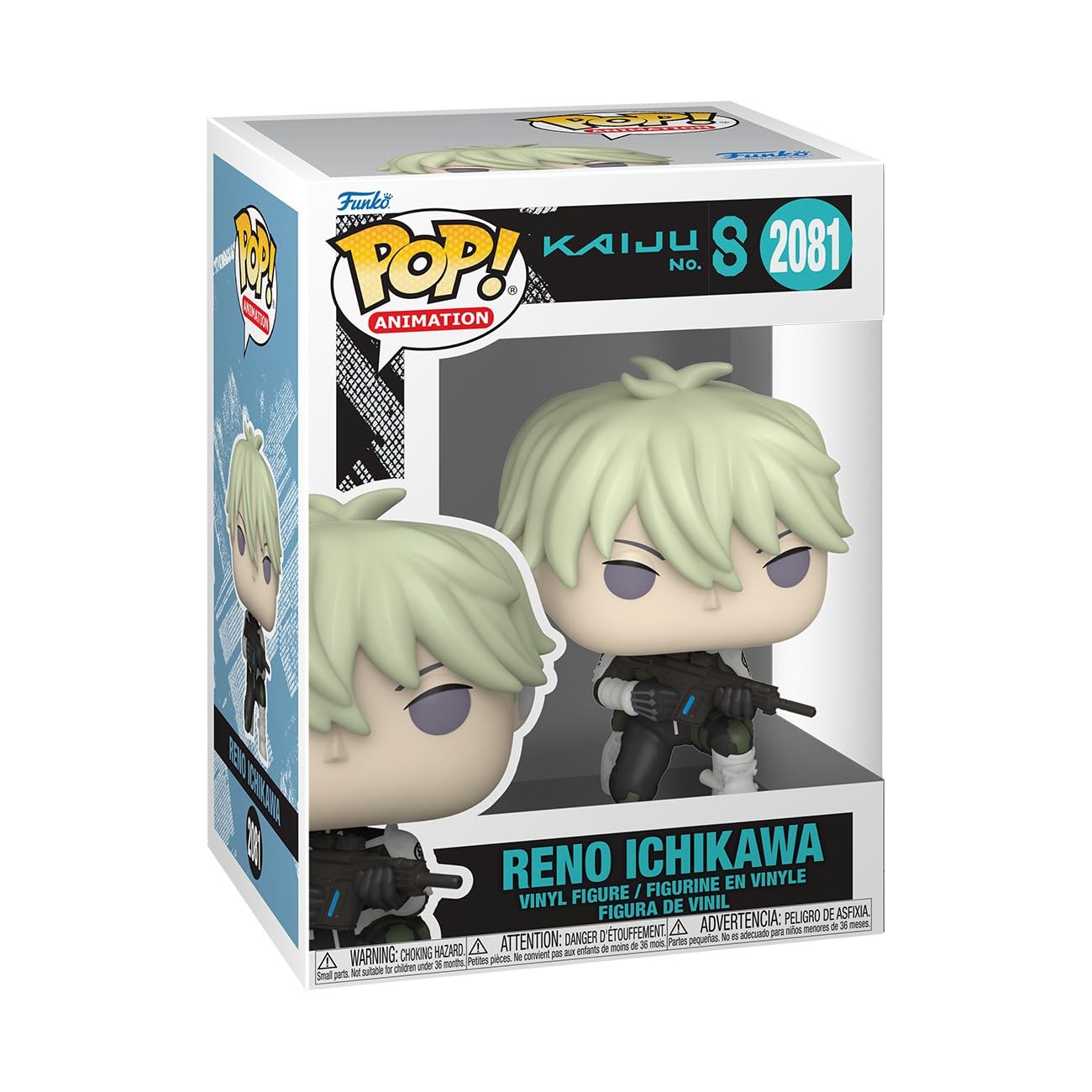 Funko Pop! Animation: Kaiju No8- Reno Ichikawa - Kaiju No 8 - Collectable Vinyl Figure - Gift Idea - Official Merchandise - Toys for Kids & Adults - Anime Fans - Model Figure for Collectors