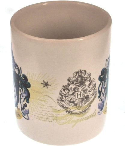 Harry Potter Slytherin and Hogwarts Crest Ceramic Mug in Presentation Box - Official Merchandise
