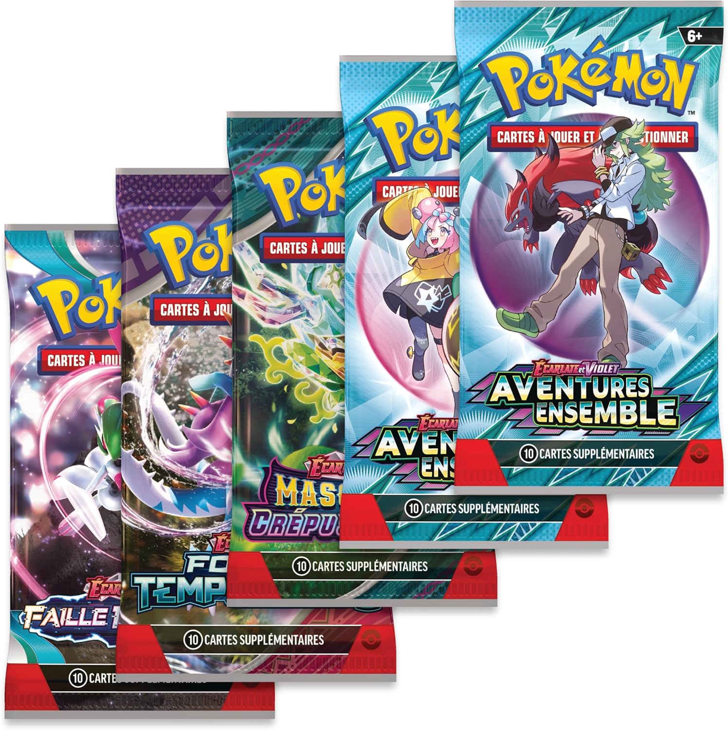 Pokémon : Pokémon TCG Charizard Special Collection (1 Glossy Promo Card, 2 Shiny Cards, 1 Large Lenticular Card and 5 Boosters