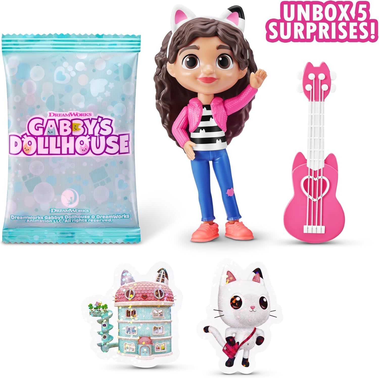 Zuru 5 Surprise Gabby'S Dollhouse Series 1 Mini-Figure Capsule