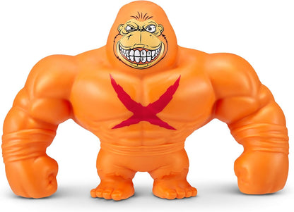 Smashers SLAM Heroes by ZURU, Gorilla (Orange) Stretchable Toy for Boys