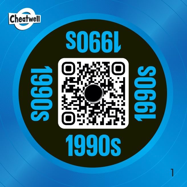 Cheatwell Games Spot the Intro - Music Recognition Quiz Game - 1990's Edition - Ages 14+