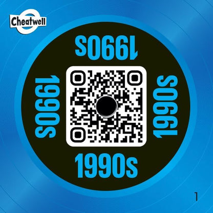 Cheatwell Games Spot the Intro - Music Recognition Quiz Game - 1990's Edition - Ages 14+