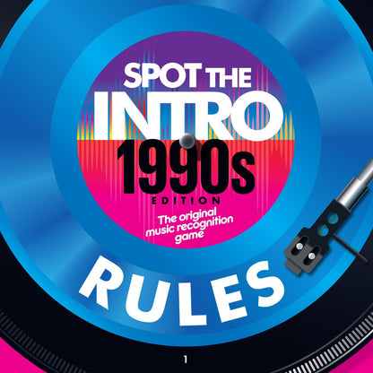 Cheatwell Games Spot the Intro - Music Recognition Quiz Game - 1990's Edition - Ages 14+