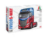 Italeri 3963 IVECO S-Way 1:24 Plastikmodellbausatz/Modellmontage