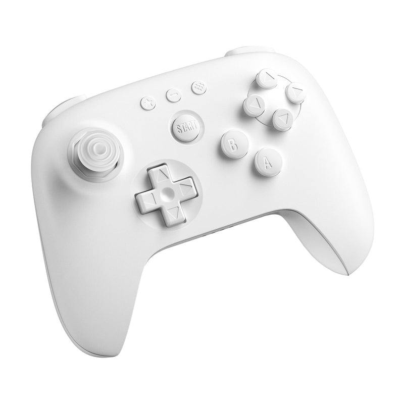 8Bitdo 64 Bluetooth Controller for Analogue 3D, Switch, Windows, and Android (White