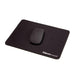 Fellowes Extra-Large Ergonomic Mousepad Black – Non-Slip Rubber Base, Durable Stitched Edges, Microban Protection, Eco-Friendly, and Optimized for Optical & Laser Mice