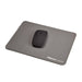 Fellowes Breyta Mousepad ergonomico extra-large grigio - Base in gomma antiscivolo, bordi cuciti resistenti, protezione Microban, ecologico e ottimizzato per mouse ottici e laser.