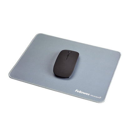 Fellowes Extra-Large Ergonomic Mousepad Marine – Non-Slip Rubber Base, Durable Stitched Edges, Microban Protection, Eco-Friendly, and Optimized for Optical & Laser Mice