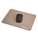 Fellowes Breyta Mousepad ergonomico extra-large Sabbia - Base in gomma antiscivolo, bordi cuciti resistenti, protezione Microban, ecologico e ottimizzato per mouse ottici e laser.