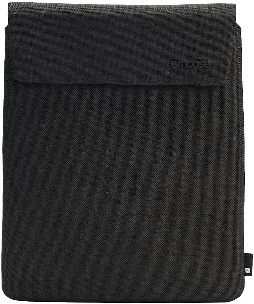 Incase Crosstown Sleeve with Woolenex for 11” iPad/Tablet – Vertical Orientation, Pen/Pencil Loop, Cushioned Protection, Magnetic Closure, Up to 11” Devices, Tablet Cover - Black