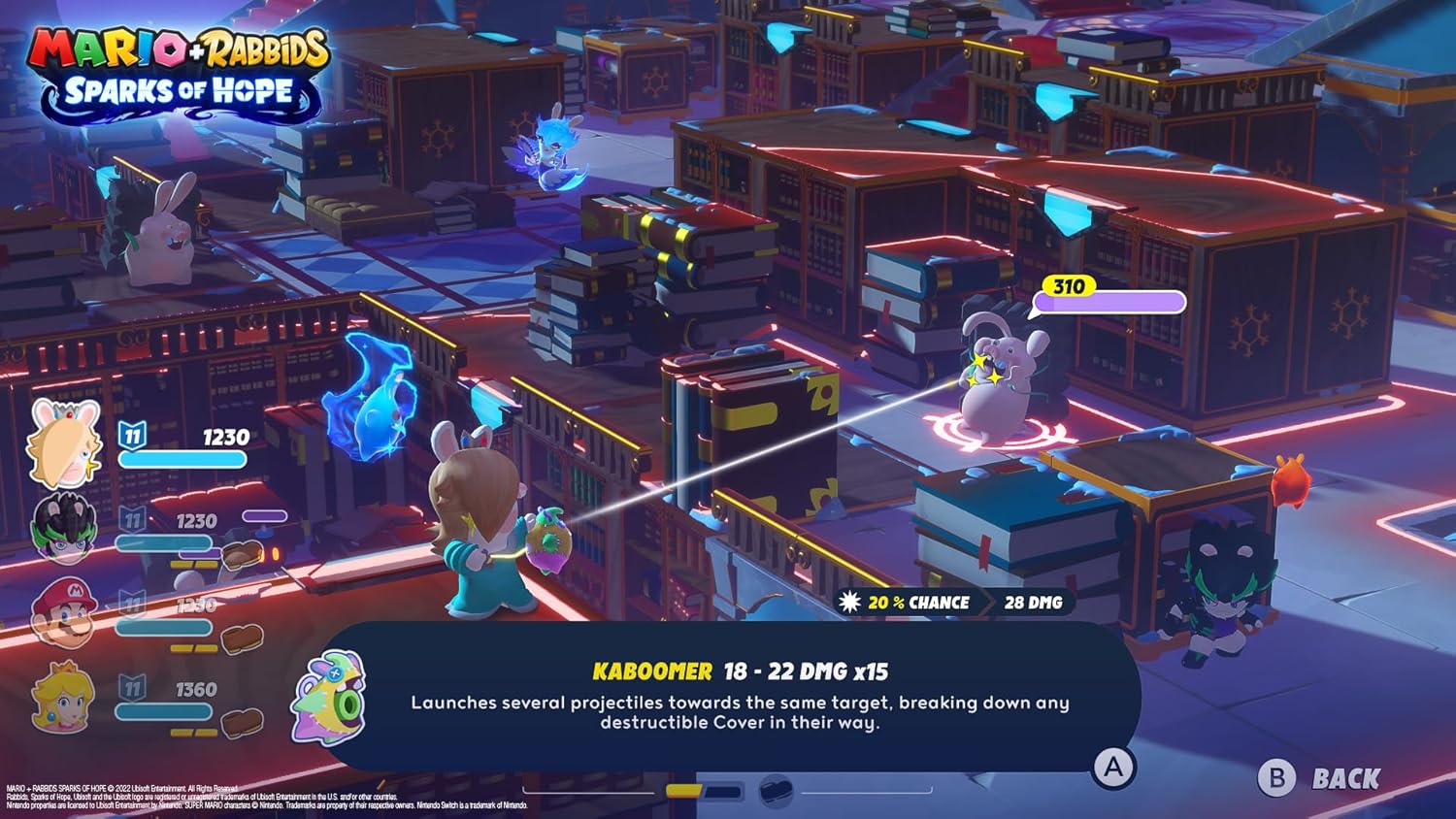 Mario + Rabbids Kingdom Battle / Mario + Rabbids Sparks of Hope (Switch) (Code in Box
