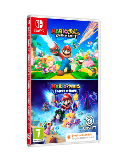 Mario + Rabbids Kingdom Battle / Mario + Rabbids Sparks of Hope (Switch) (Code in Box