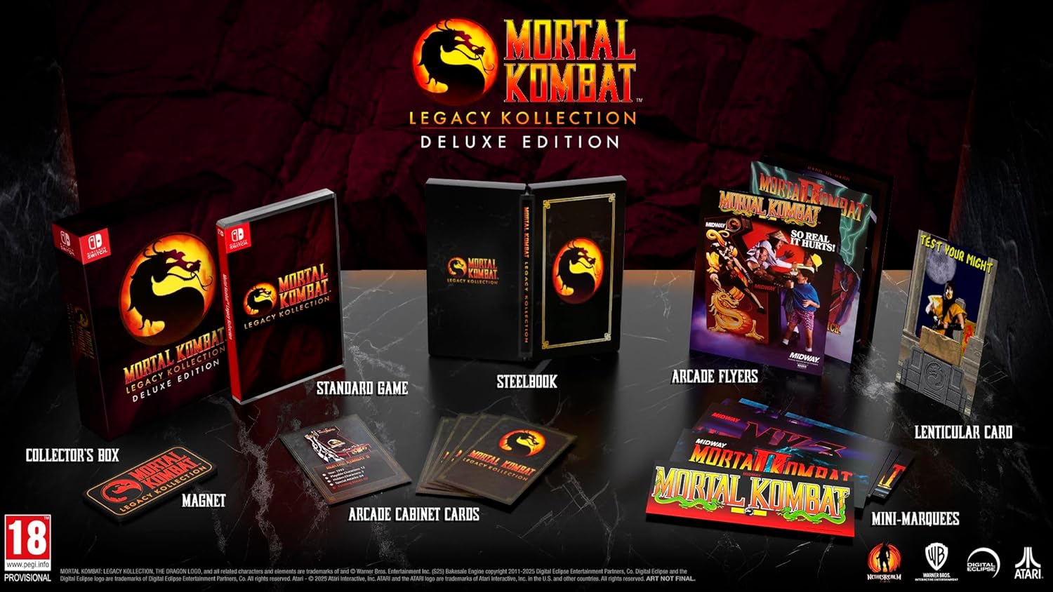 Mortal Kombat: Legacy Kollection - Deluxe Edition - Switch