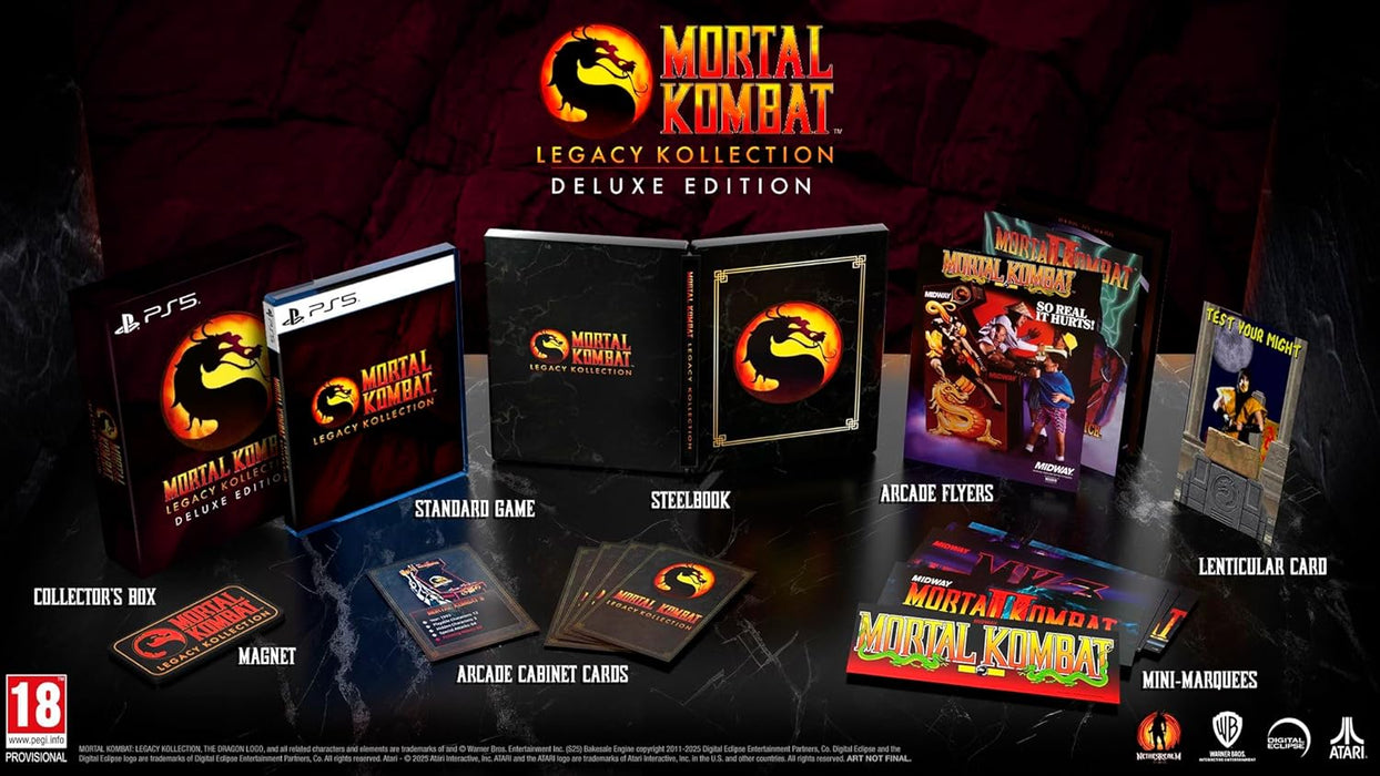 Mortal Kombat: Legacy Kollection - Deluxe Edition - PS5