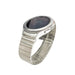 Crescent Moon Metal Stainless Steel Band Fit Samsung Galaxy Watch 6