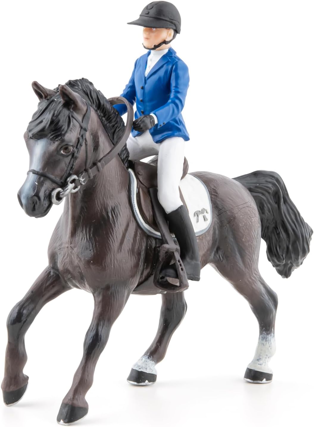 PAPO - Hand-Painted Figurine - Eden and Qimbaya - Equestrian World - Collectible - for Children - Boys and Girls - Ages 3 and Up