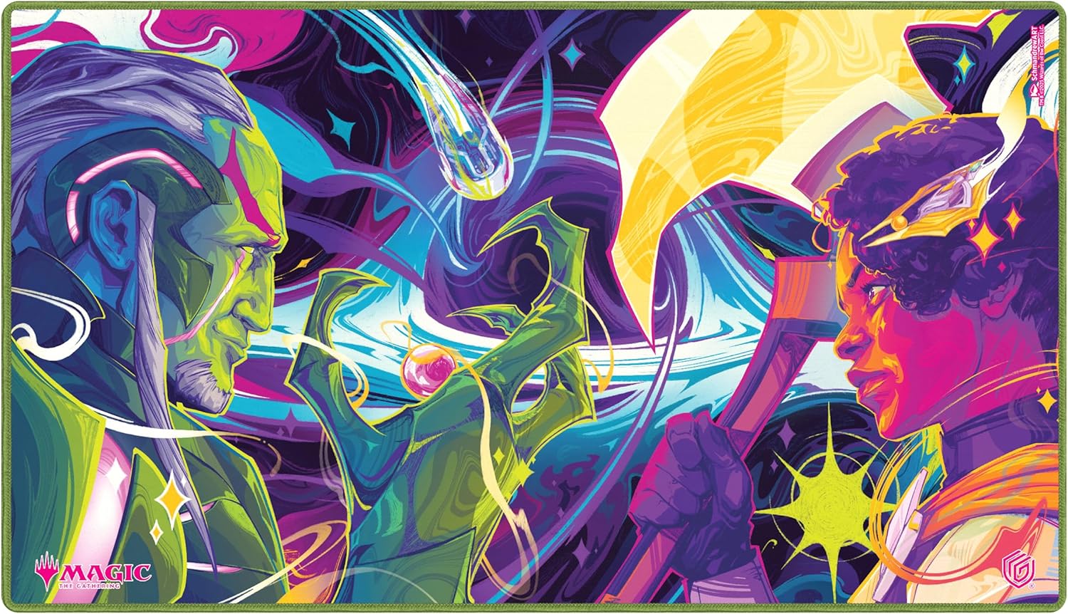 Ultimate Guard Playmat - Magic: The Gathering - Edge of Eternities - Haliya and Tezzeret 4