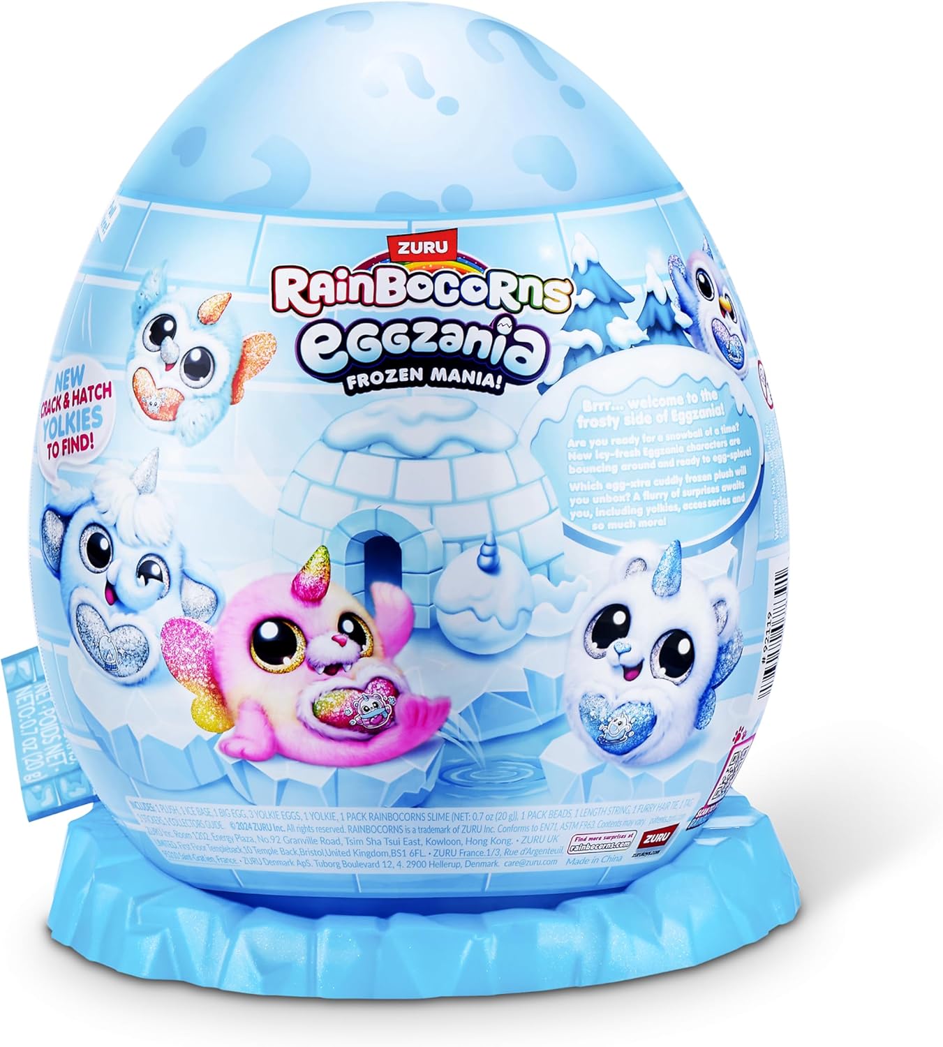 ZURU Rainbocorns Eggzania Frozen Mania Series 1