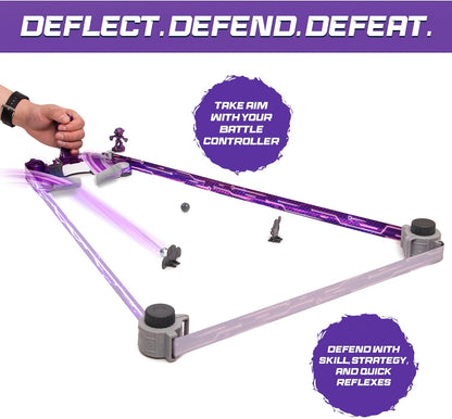 TOMY Doteki Battle Set Spiritek, Multiplayer Action Game for Kids with High-Speed Battle Controller, 4 Elemental Factions, Collectable Champions, Health Key, Custom Arena, Ages 8+