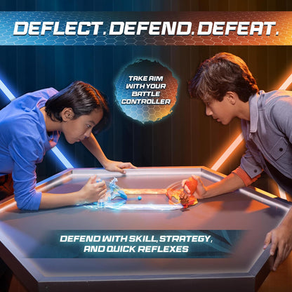 Heatoru & Arctos Champion Set, Multiplayer Battle Pack, Dynamic Arena Game for 2+ Players, Customizable Battles, Compatible with All Packs, Ages 8+