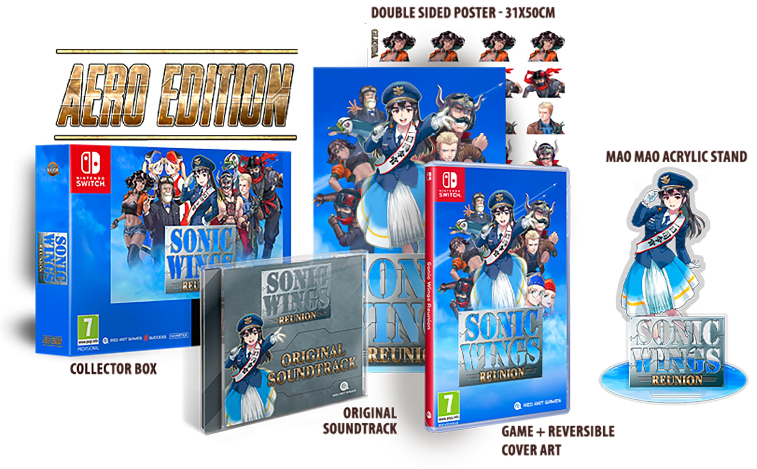 Sonic Wings Reunion Aero Edition (Nintendo Switch) Nintendo Switch Aero Edition