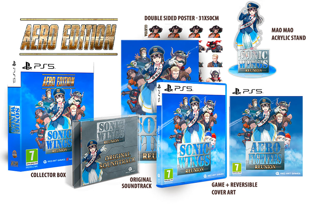 Sonic Wings Reunion Aero Edition (PlayStation 5)