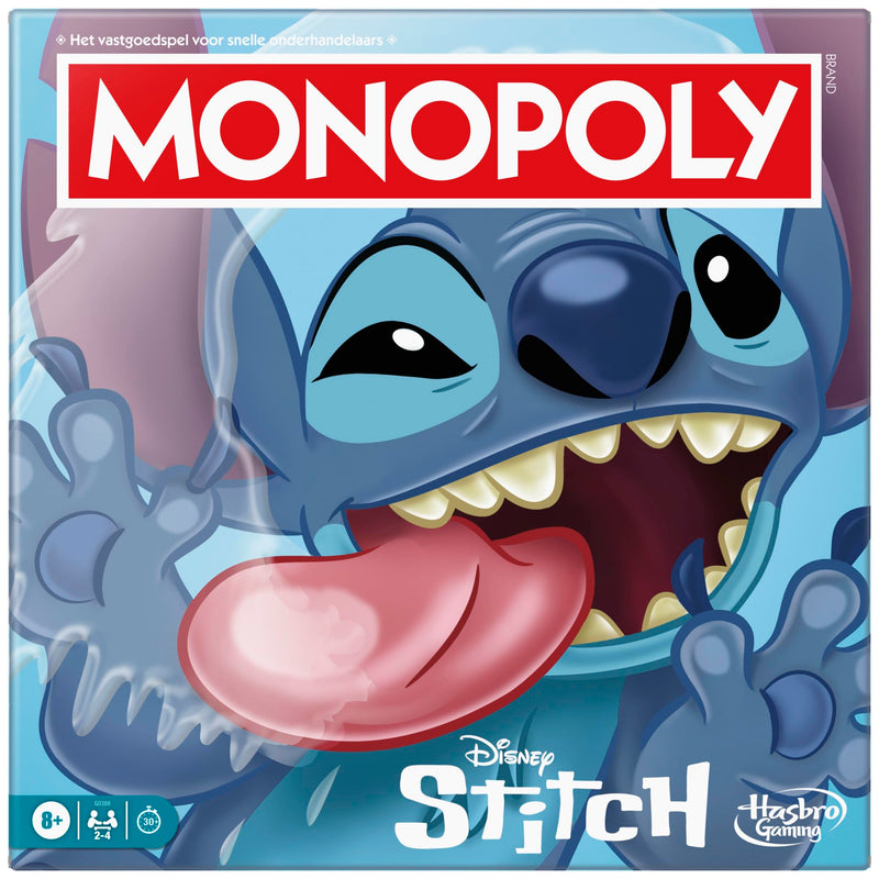 Monopoly Disney Stitch-editie, bordspel - Nederlandse versie