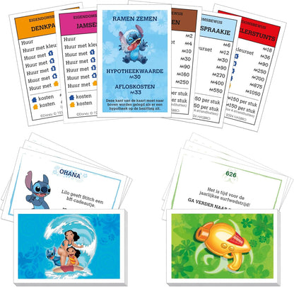 Monopoly Disney Stitch-editie, bordspel - Nederlandse versie