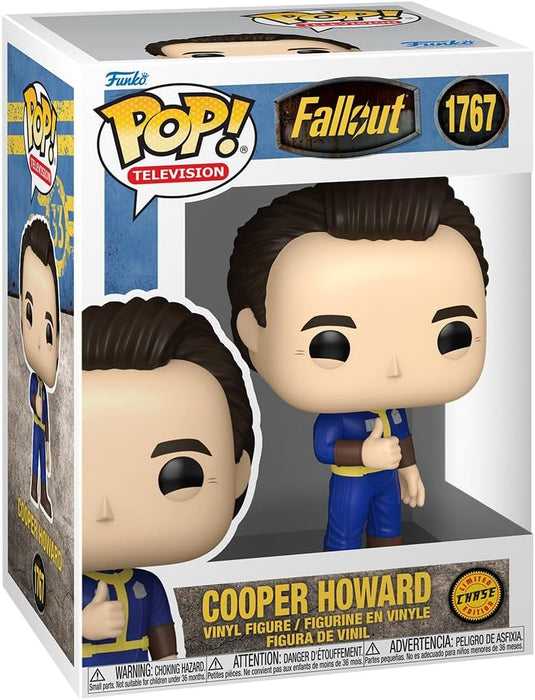 Funko Pop! TV: Fallout – Vault Boy - 1 Chance sur 6 D'avoir Une Variante Rare ChaseASE - Fallout (TV) - Figurine en Vinyle à Collectionner - TV Fans