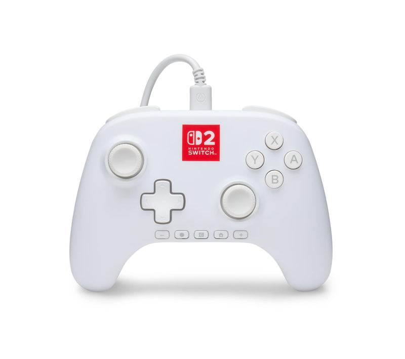 Powera Advantage Wired Controller For Nintendo Switch 2 With Lumectra - White