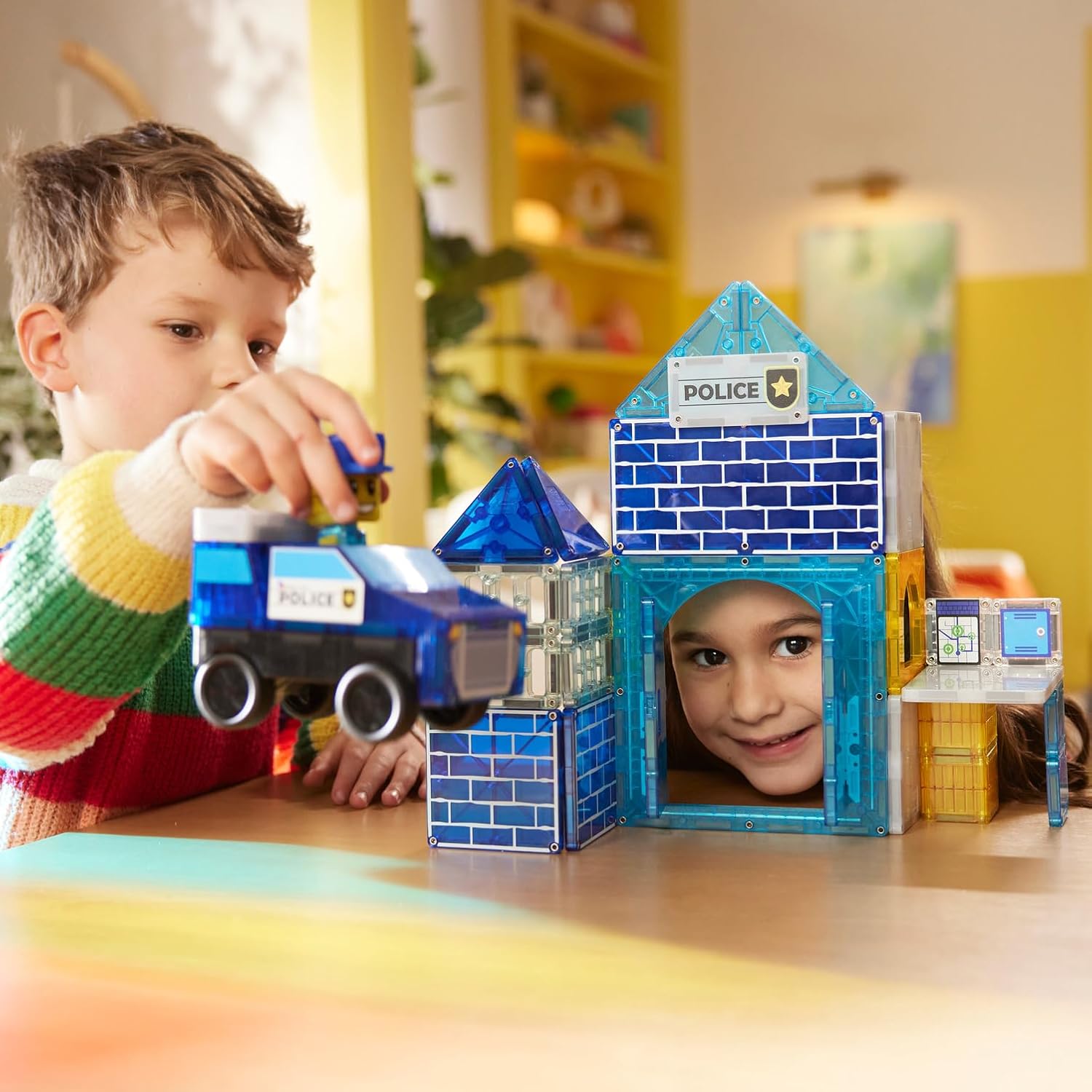 Magna-tiles - Police Station 36 Pcs (90352)