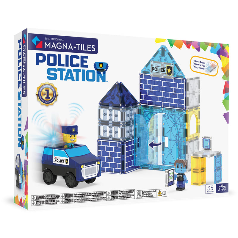 Magna-tiles - Police Station 36 Pcs (90352)