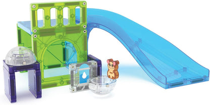 MAGNA-TILES® Hamster Ball 13-Piece Magnetic Construction Set, The Original Magnetic Building Brand