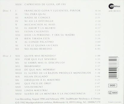 24 Caprichos de Goya