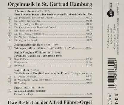 Orgelmusik in St. Gertrud Hamburg