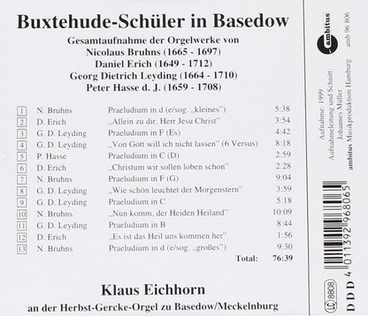 Schüler Von Buxtehude / Orgel