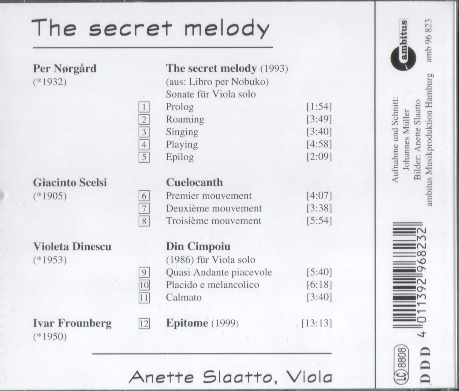 The Secret Melody
