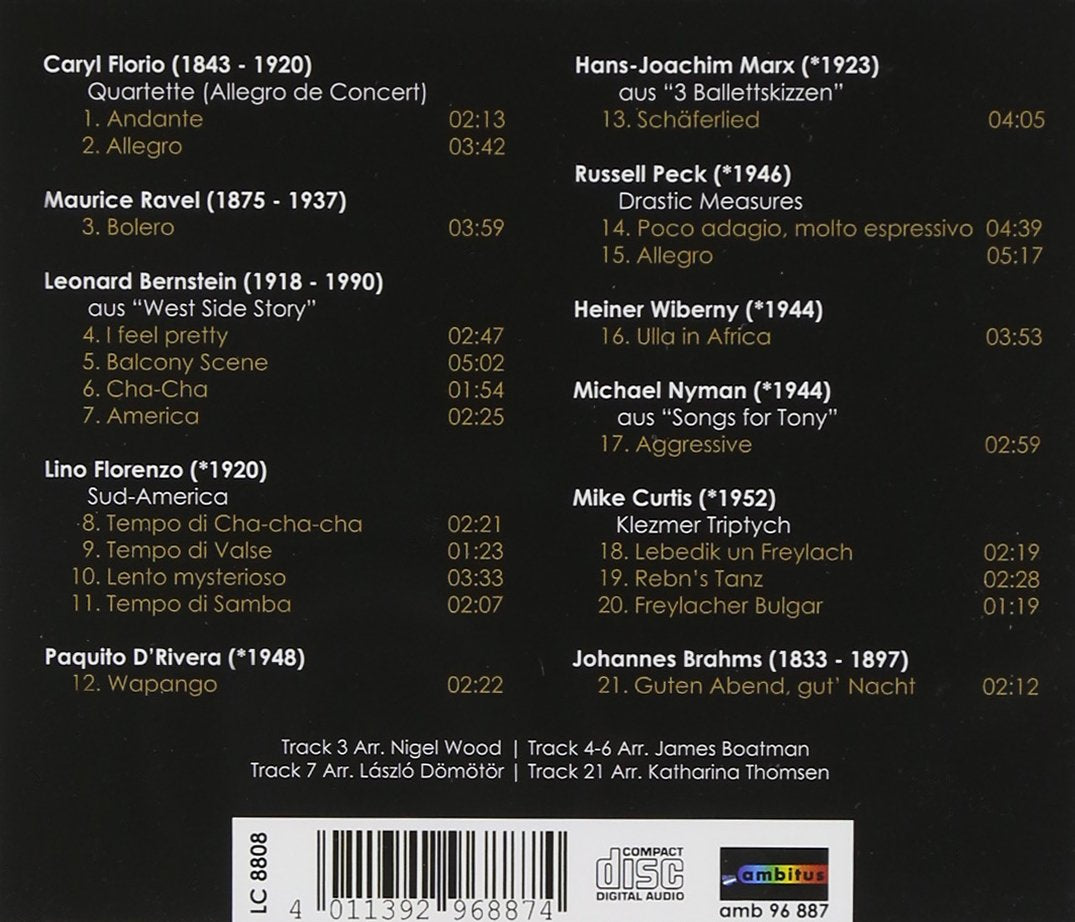 Classic 4 Sax/Different Stories