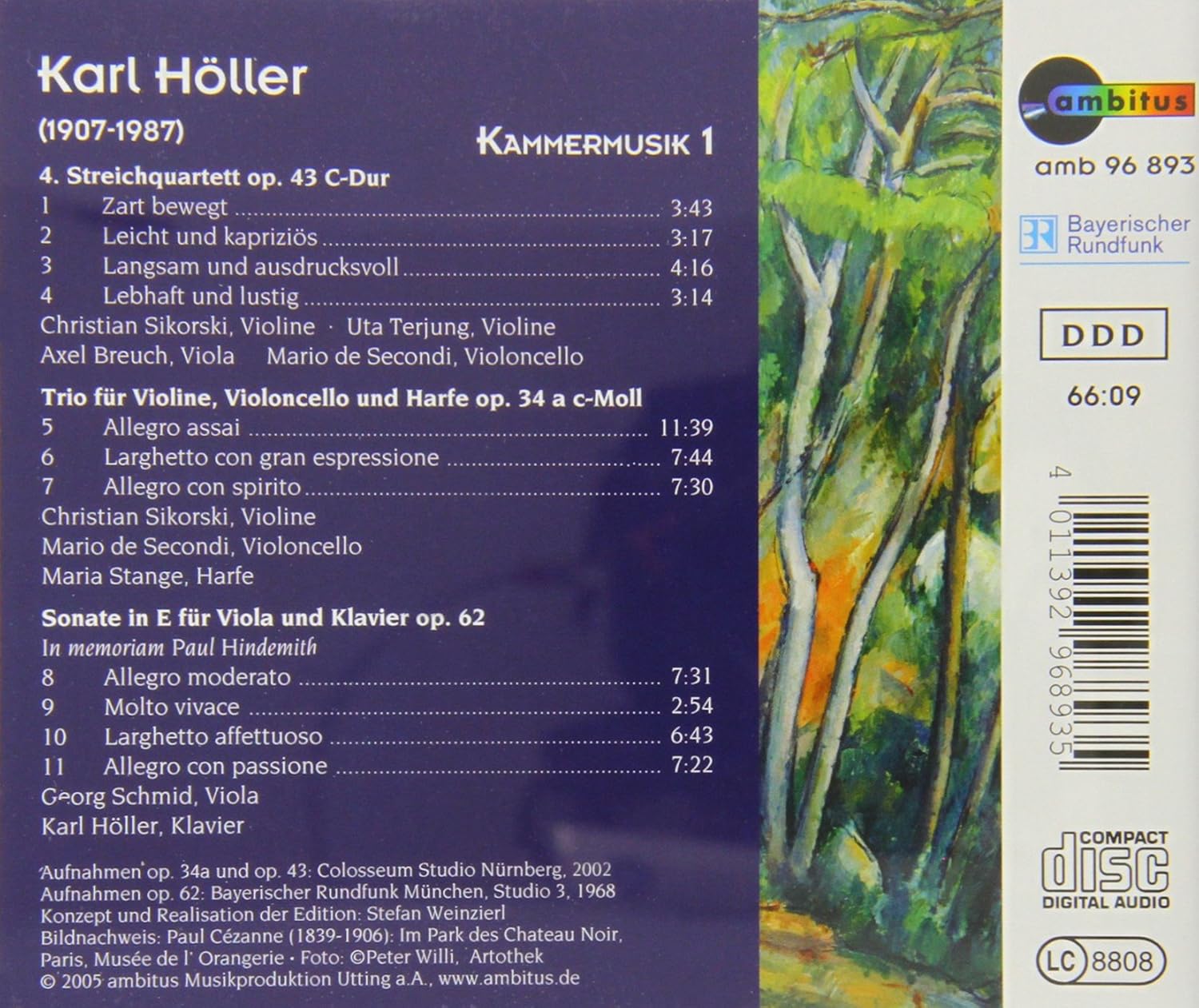 Höller:Kammermusik 1