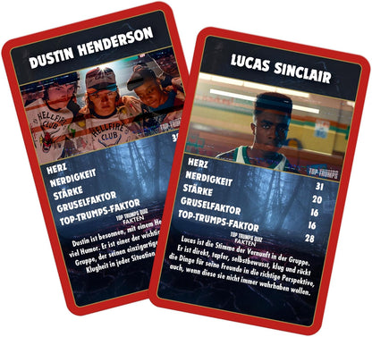 Stranger Things Kartenspiel Top Trumps Collectable
