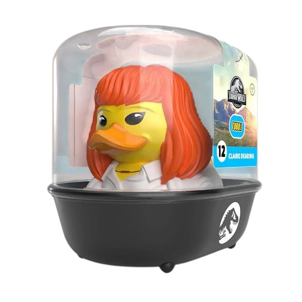 TUBBZ Erstausgabe: Jurassic Park - Claire Dearing als Cosplaying-Gummiente Vinylfigur