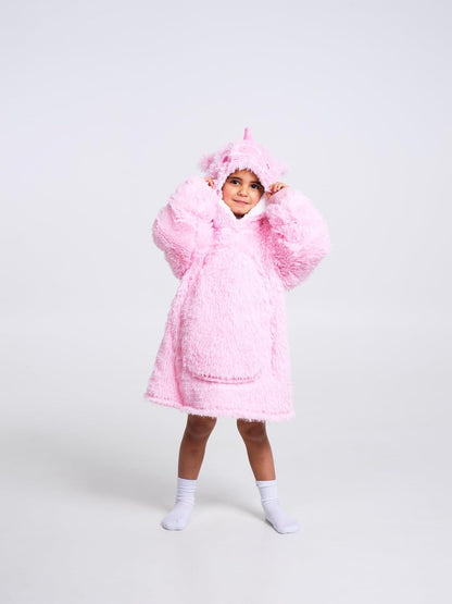 Noxxiez - Noxxiez Knuffel Hoodie Small Trui Eenhoorn 3-6 jaar