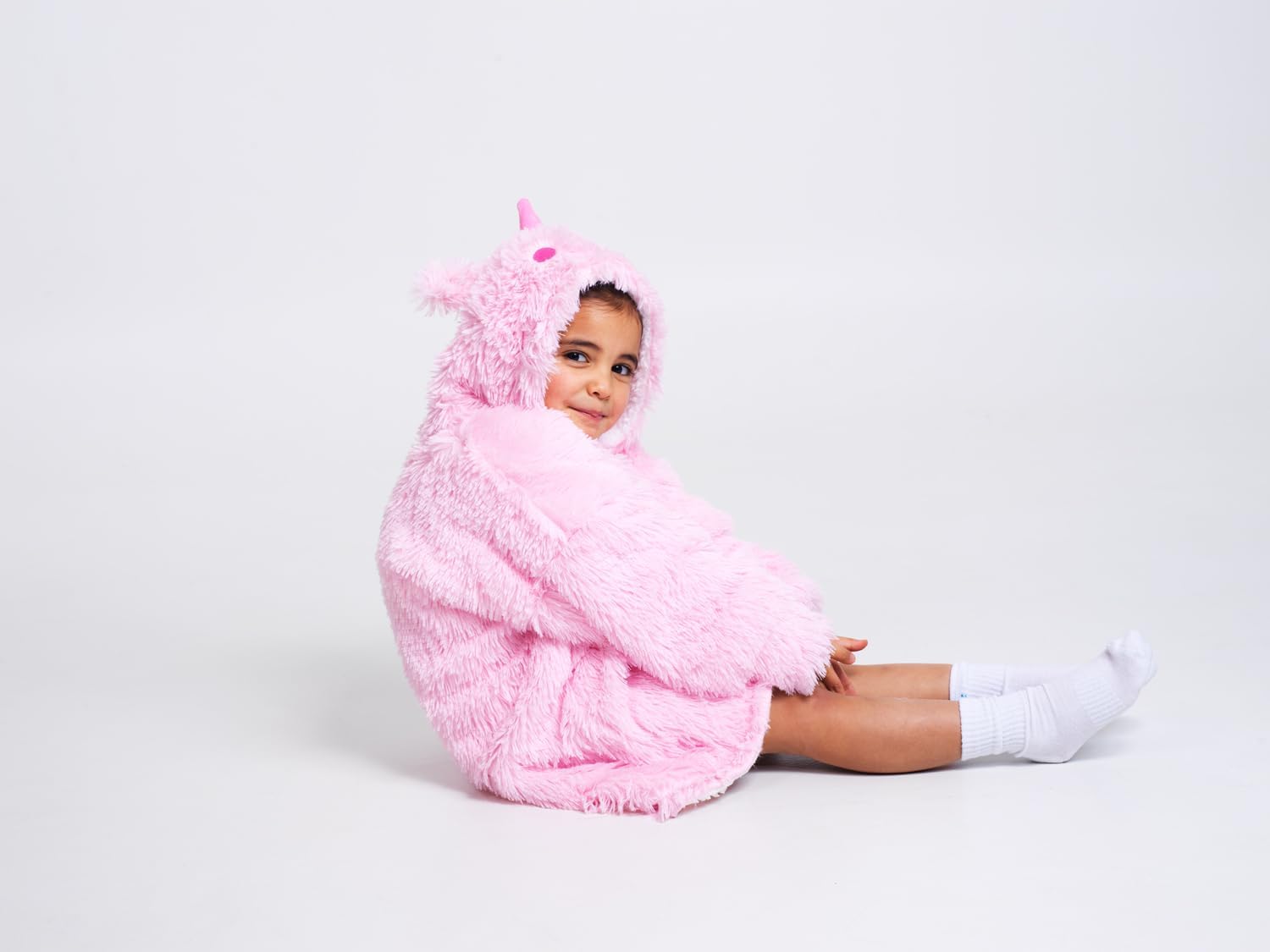Noxxiez - Noxxiez Knuffel Hoodie Small Trui Eenhoorn 3-6 jaar