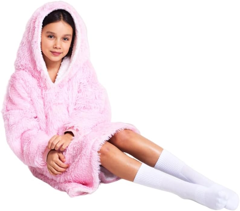 Noxxiez - Noxxiez Knuffel Hoodie Medium Trui Eenhoorn Kinderen tot 160cm